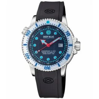 Deep Blue Juggernaut IV USA Swiss Automatic Blue Dial Watch 