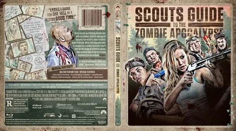 Scouts Guide To The Zombie Apocalypse Custom Blu-ray Cover C