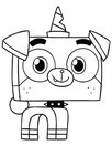 Puppycorn Coloring Pages - Floss Papers