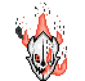 Fire gaster blaster. Pixel Art Maker