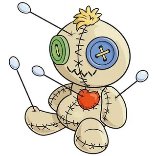 How to Draw a Voodoo Doll - Really Easy Drawing Tutorial