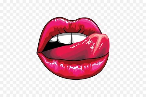 Lips, стоковая фотография, Tongue