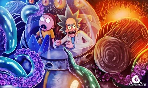 Top : +27 Rick And Morty Trippy Artwork Wallpapers (HD Free 