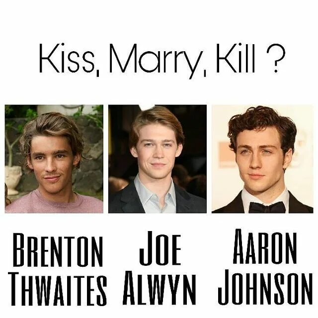 Kiss Marry Kill.