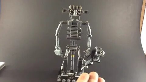 LEGO FNaF Endoskeleton 02 with Hand puppet review! - YouTube
