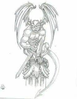 Gargoyle Tattoo #gargoyle #tattoo Gargoyle tattoo, Gargoyle 