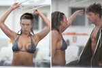 Imogen Townley suffers nipple slip after lovers' tiff with I