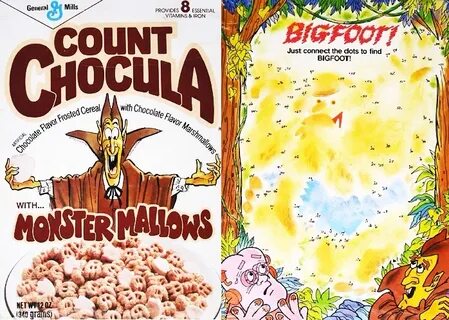 Bigfoot! Connect the Dots/Monster Mallows Monster Cereal