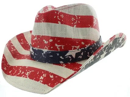 Unisex Milani Vintage Stars & Stripes American Flag Cowboy H