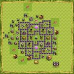 TH 7 DEFENSE / TROPHY BASE CLASH OF CLANS Map for Clash of C