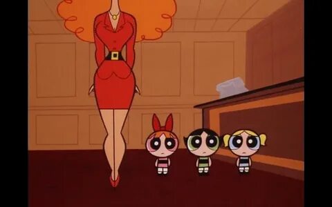 Miss Bellum, Blossom, Bubbles and Buttercup from the Powerpu