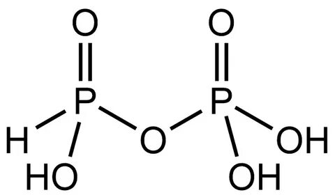 H4P2O6 - Изогипофосфорная кислота Химия соединений