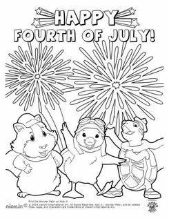 Wonder Pets Red, White and Blue FREE Printable Activity Book