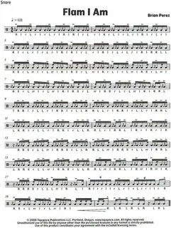 Percussion and Drum Stuff: Snare Drum Sheet Music: Cavaliers