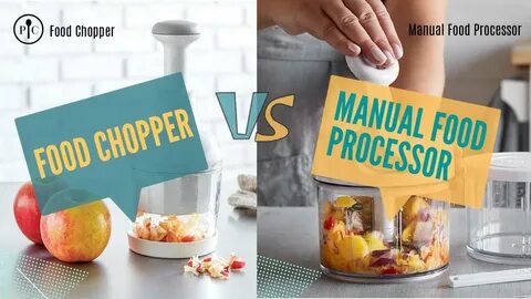 Pampered Chef Food Chopper vs Manual Food Processor - YouTub