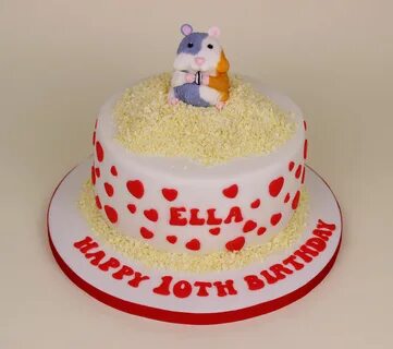 Hamster cake Taart