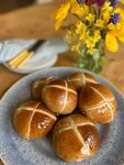 Easter Hot Cross Buns - Prue Leith