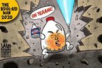 Cartoon: Kool-Aid Man 2020