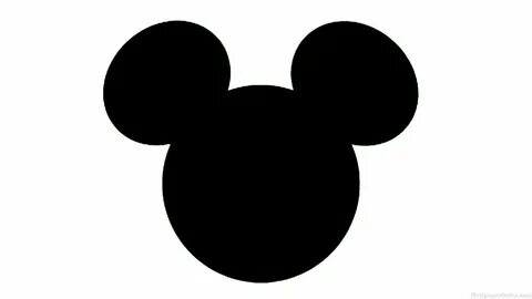 Free Mickey Mouse Head Silhouette, Download Free Clip Art, F