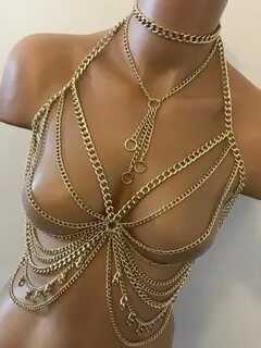 bralette jewelry Body Chain bikini body jewelry bralette cha