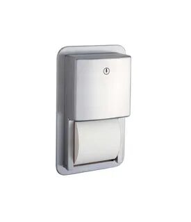 Bobrick B-4388 Recessed Toilet Tissue Dispenser ToiletPartit