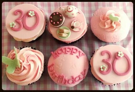30th birthday cupcakes lucie brown Flickr