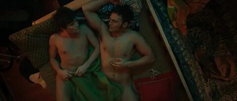 ausCAPS: Tyler Blackburn and Cheyenne Jackson nude in Hello 