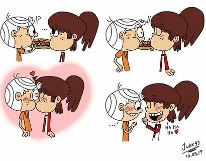 Lynncoln indirect kiss (color) by Julex93 on DeviantArt The 