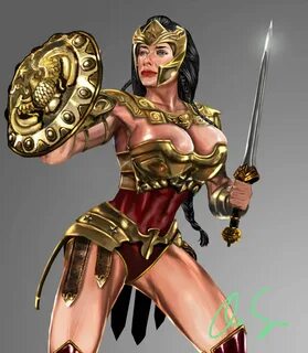 Injustice wonder woman outfits Wonder woman pictures, Warrio