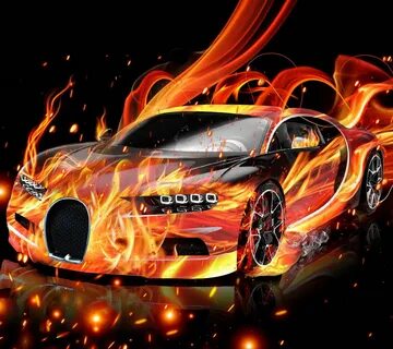 View 23 Fire Bugatti Neon Cool Car Wallpapers - learnshineic