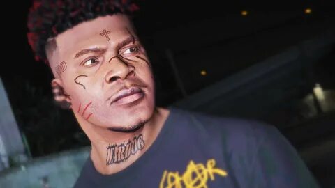 Zillakami face tats, grillz and palm tattoo - GTA5-Mods.com