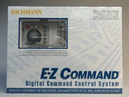 BACHMANN E-Z COMMAND DIGITAL DCC CONTROLLER HO N SCALE trans
