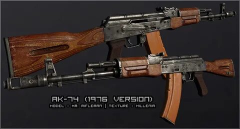 AK74 finished at Fallout New Vegas - mods and community