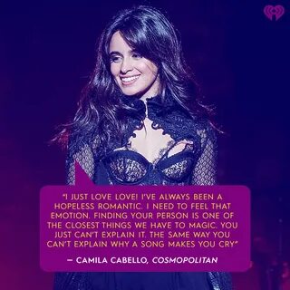 iHeartRadio on Twitter: ".@Camila_Cabello on true love 💜 htt