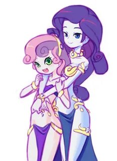 MLP-E-Girls Rarity dancing with her sister New Ideas wikia W