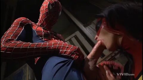 Spiderman blow job