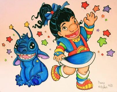 Yes I'm Gonna Take Ya to Rainbow Brite Lilo and stitch 2002,