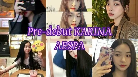 AESPA KARINA Pre-debut - YouTube