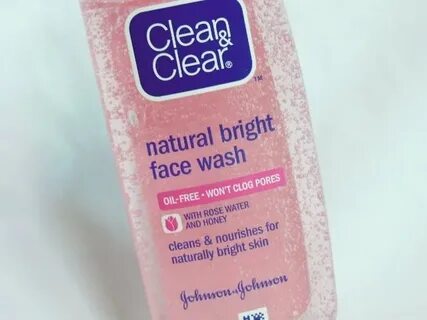 Clean & Clear Natural Bright Face Wash Review