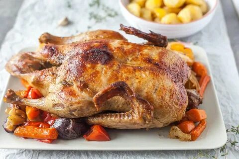Roast Duck with Vegetables Recipe on Food52