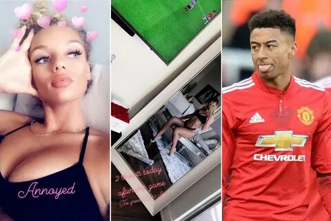 Jesse Lingard Jena Frumes - Jesse Lingard enjoys lunch date 