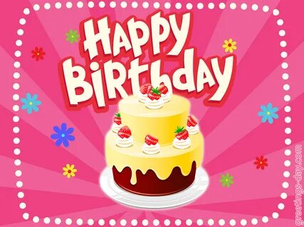 Happy birthday greeting Cards. Share image to you friend on 