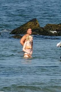 Dakota Fanning and Elizabeth Olsen on Set in Bikinis POPSUGA