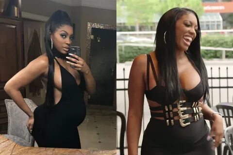 Porsha Williams' Baby Bump in Sexy Maternity Style Fashions 