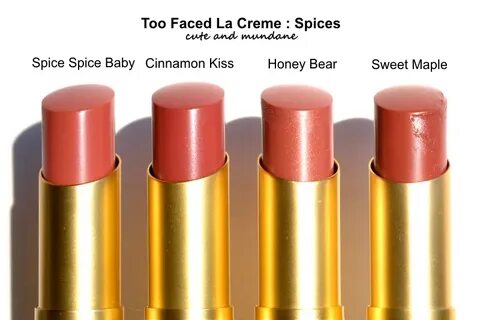 Cute and Mundane: Too Faced La Crème Color Drenched Lip Crea