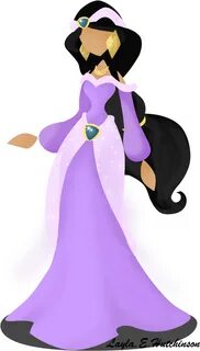 Princess Jasmine Purple Disney Princess Film - Purple Dress 