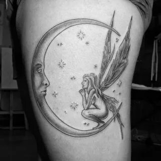 MOON Tattoos with meaning and a beautiful and original desig