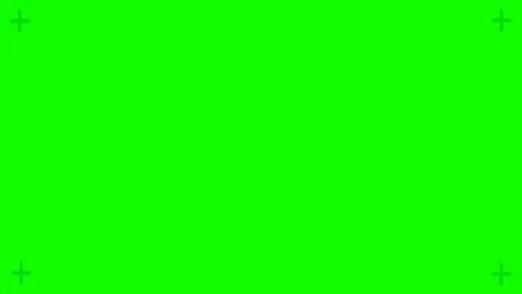 4K Green Screen Free - GREEN SCREEN with TRACKING MARKS - 10