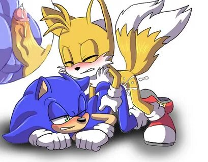 Yaoi pinup sonic the hedgehog+tails