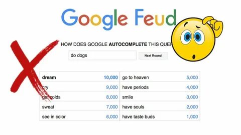 Google Feud Answers : One of the Funniest Games Ever: Google